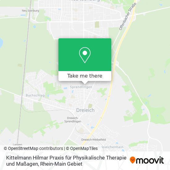 Kittelmann Hilmar Praxis für Physikalische Therapie und Maßagen map