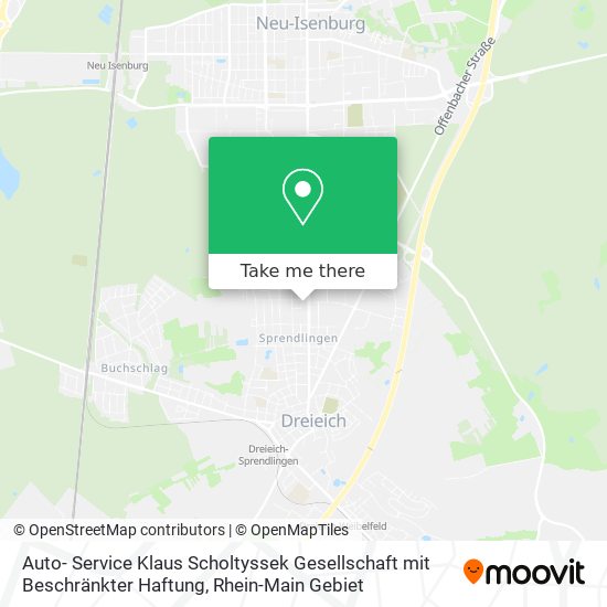 Auto- Service Klaus Scholtyssek Gesellschaft mit Beschränkter Haftung map