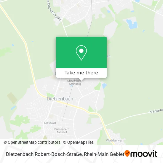 Карта Dietzenbach Robert-Bosch-Straße