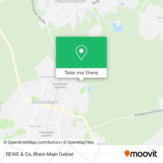 REWE & Co map