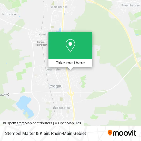 Карта Stempel Malter & Klein