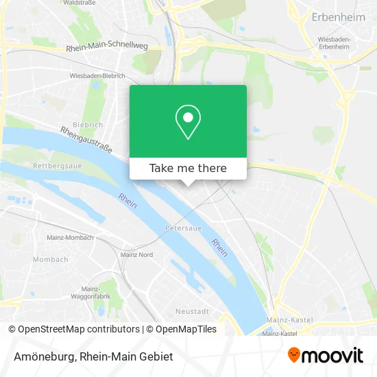 Карта Amöneburg