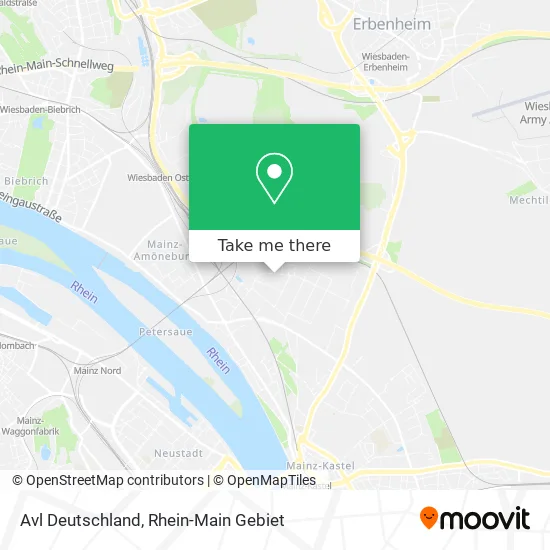 Карта Avl Deutschland