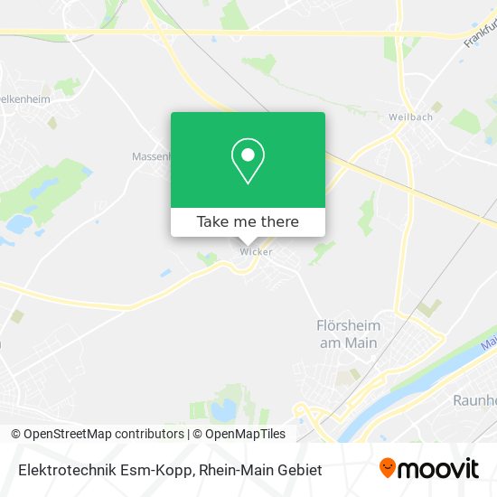 Elektrotechnik Esm-Kopp map