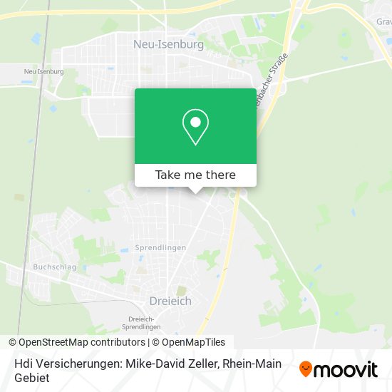 Hdi Versicherungen: Mike-David Zeller map