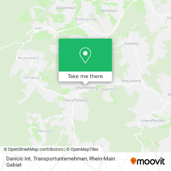 Danicic Int. Transportunternehmen map