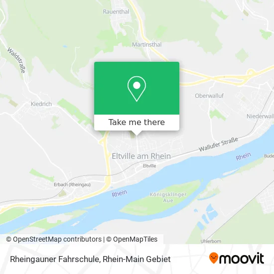 Карта Rheingauner Fahrschule