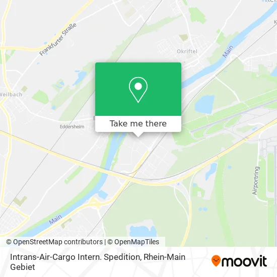 Карта Intrans-Air-Cargo Intern. Spedition