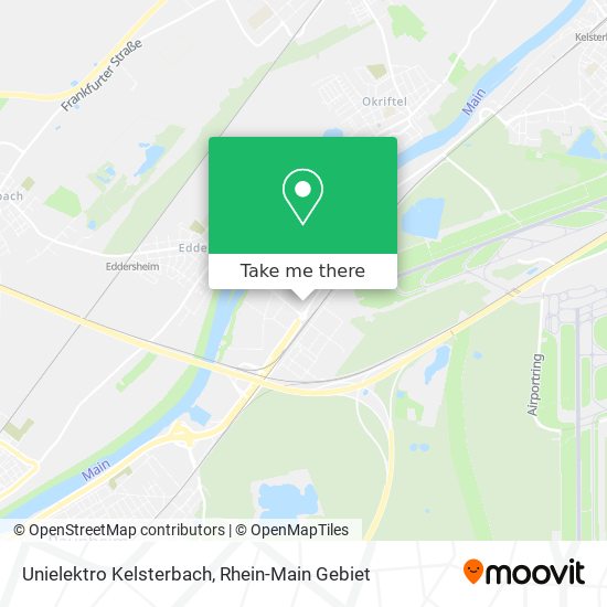 Unielektro Kelsterbach map