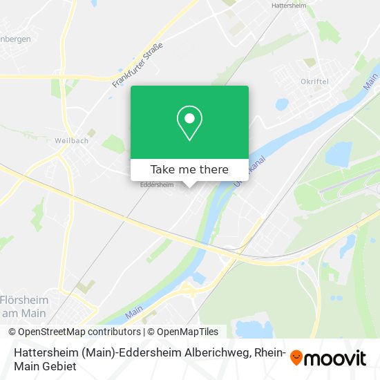 Hattersheim (Main)-Eddersheim Alberichweg map