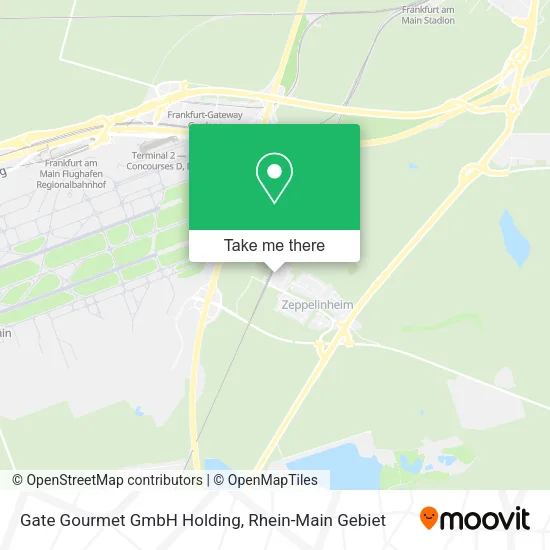 Карта Gate Gourmet GmbH Holding