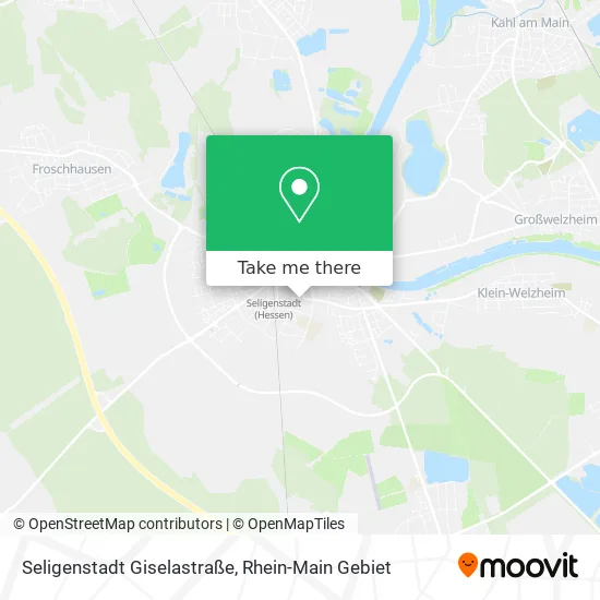 Карта Seligenstadt Giselastraße