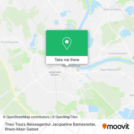 Карта Theo Tours Reiseagentur Jacqueline Bamesreiter
