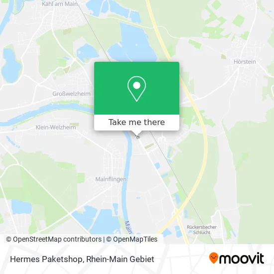 Карта Hermes Paketshop