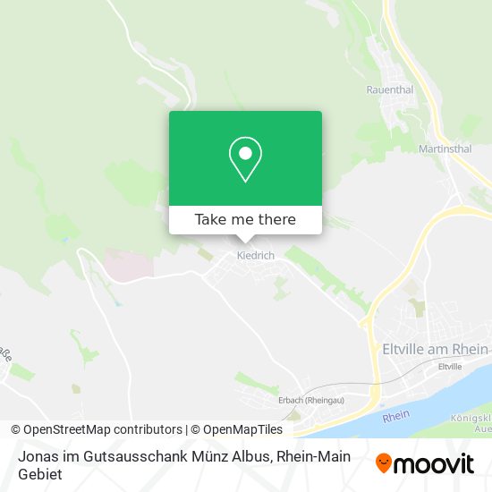 Jonas im Gutsausschank Münz Albus map