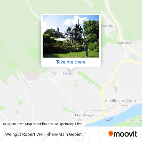 Карта Weingut Robert Weil