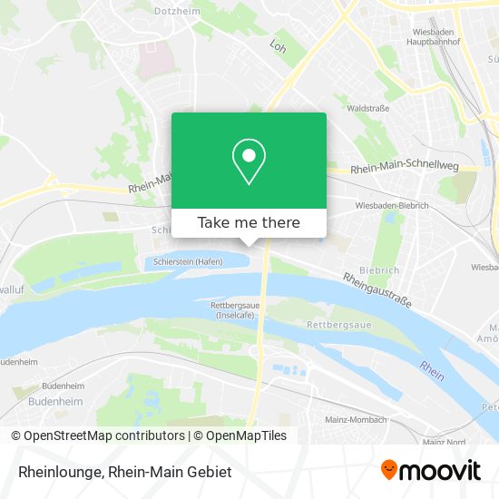 Rheinlounge map