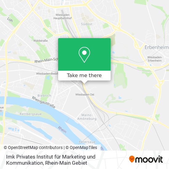 Imk Privates Institut für Marketing und Kommunikation map