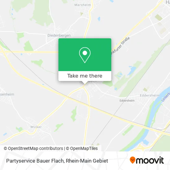 Карта Partyservice Bauer Flach
