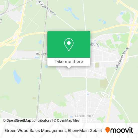 Green Wood Sales Management map