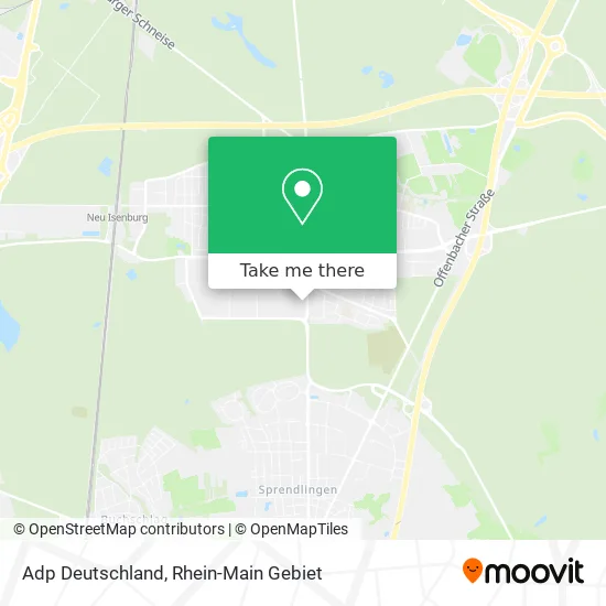 Карта Adp Deutschland