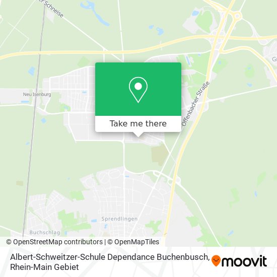 Albert-Schweitzer-Schule Dependance Buchenbusch map