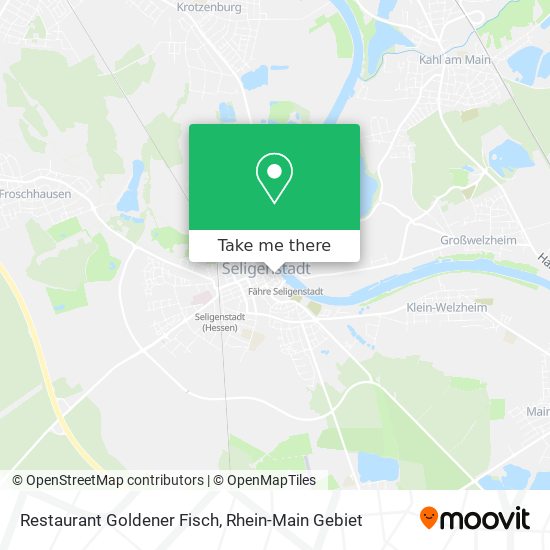 Restaurant Goldener Fisch map