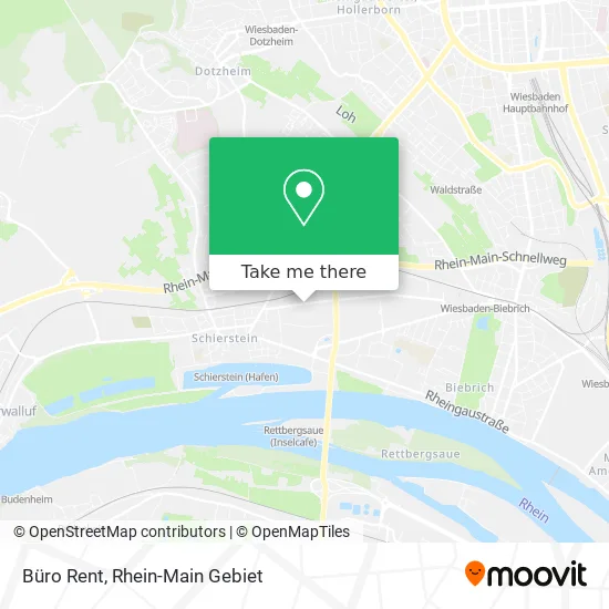 Карта Büro Rent
