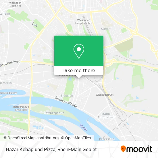 Карта Hazar Kebap und Pizza