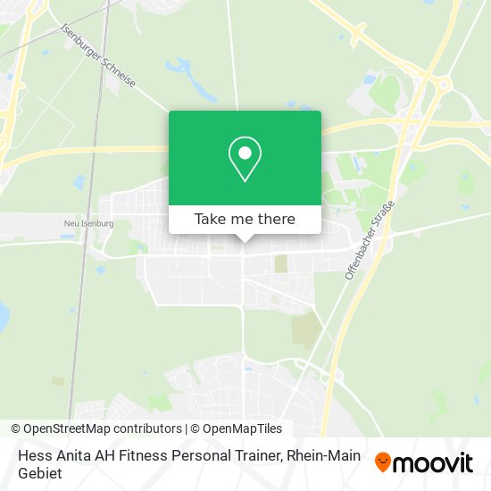 Hess Anita AH Fitness Personal Trainer map
