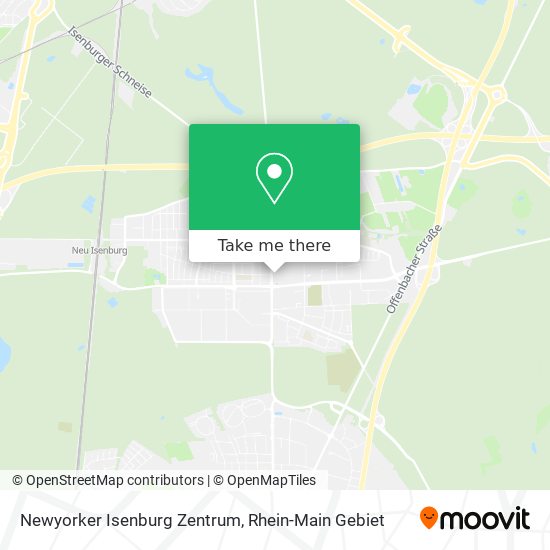 Newyorker Isenburg Zentrum map