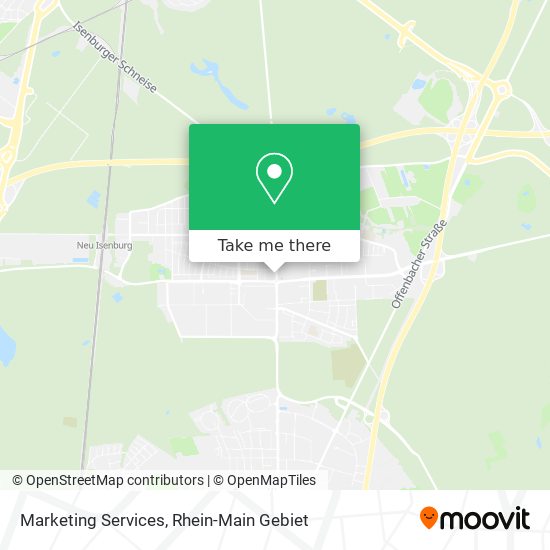 Marketing Services map