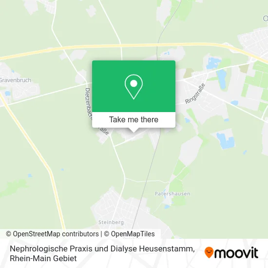 Карта Nephrologische Praxis und Dialyse Heusenstamm