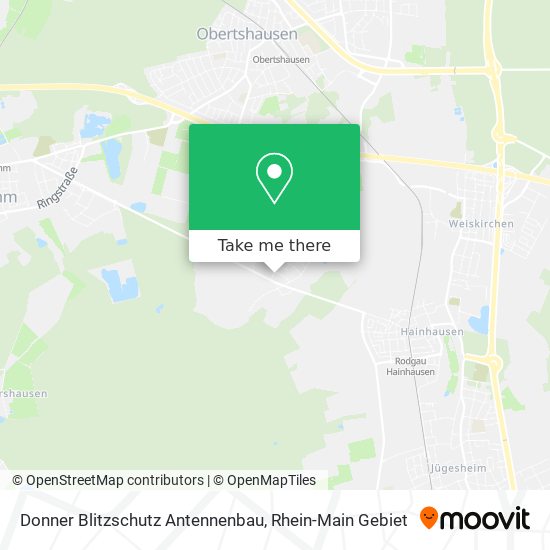 Donner Blitzschutz Antennenbau map