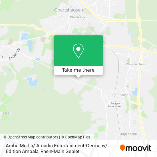 Amba Media/ Arcadia Entertainment-Germany/ Edition Ambala map