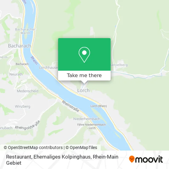 Карта Restaurant, Ehemaliges Kolpinghaus