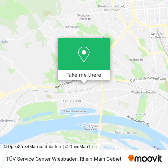 TÜV Service-Center Wiesbaden map