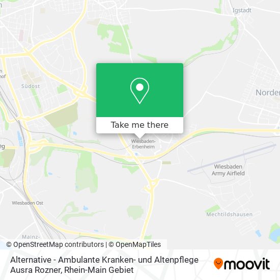 Карта Alternative - Ambulante Kranken- und Altenpflege Ausra Rozner