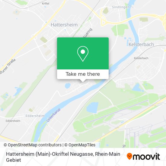 Hattersheim (Main)-Okriftel Neugasse map