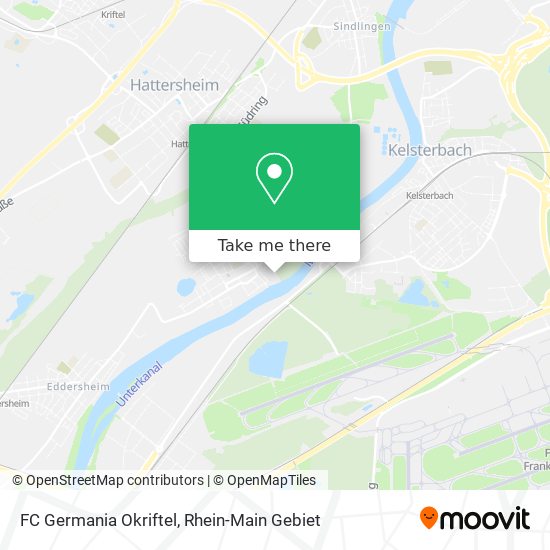 FC Germania Okriftel map