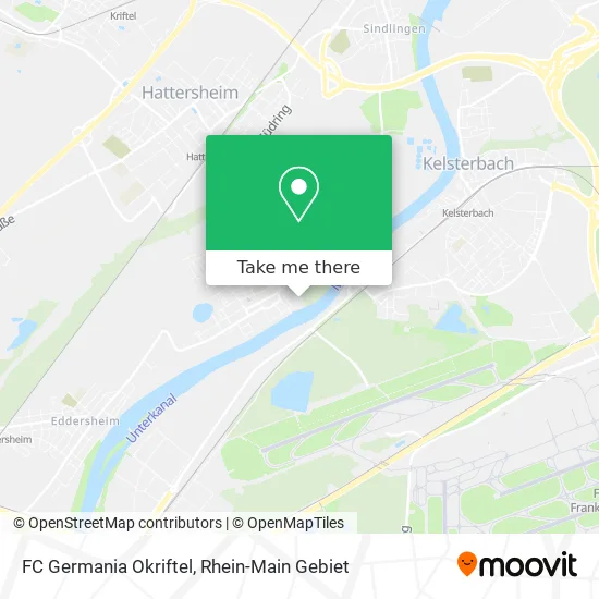 Карта FC Germania Okriftel