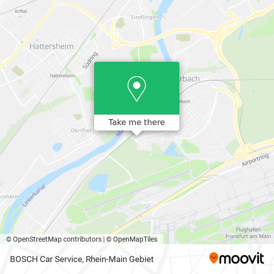 BOSCH Car Service map