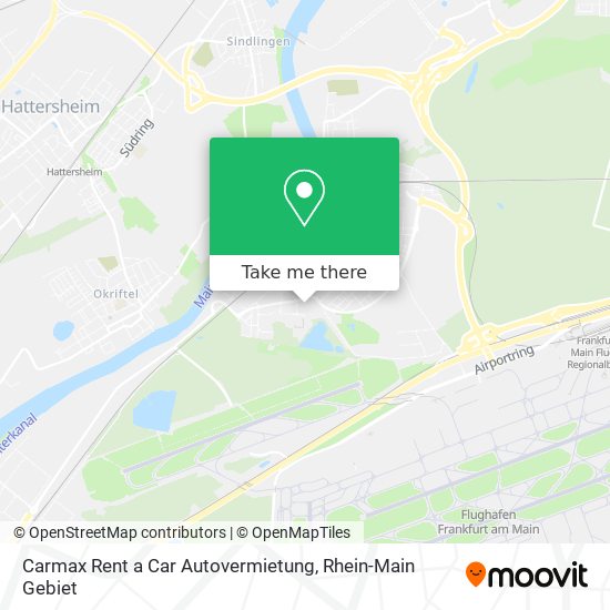 Carmax Rent a Car Autovermietung map