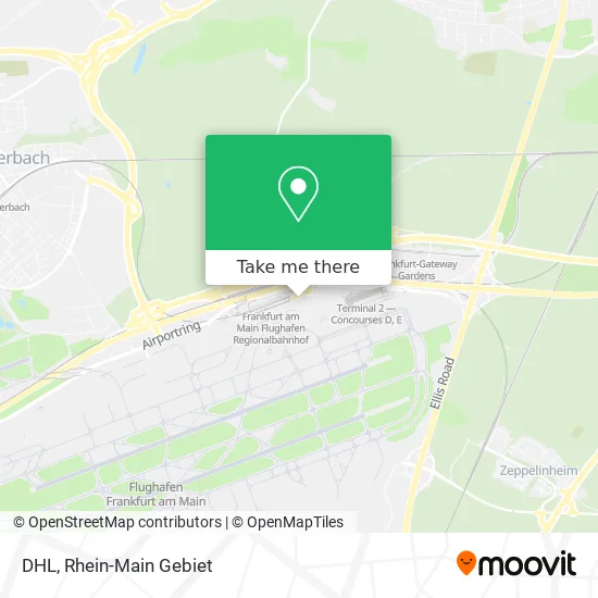 Карта DHL