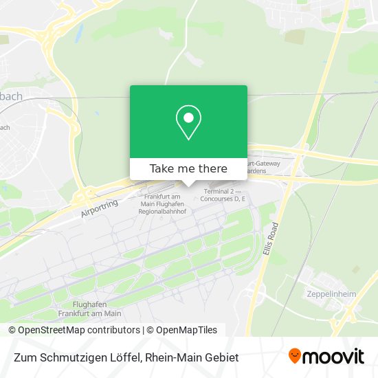 Карта Zum Schmutzigen Löffel