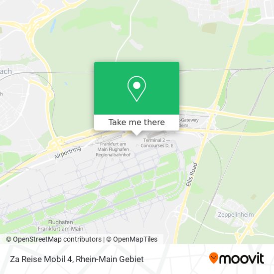 Карта Za Reise Mobil 4