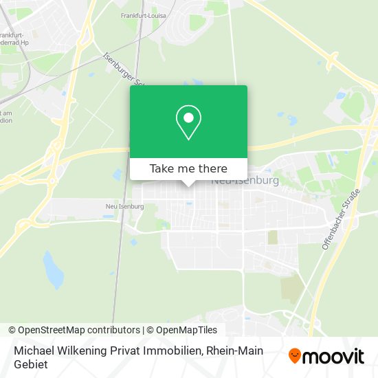 Michael Wilkening Privat Immobilien map