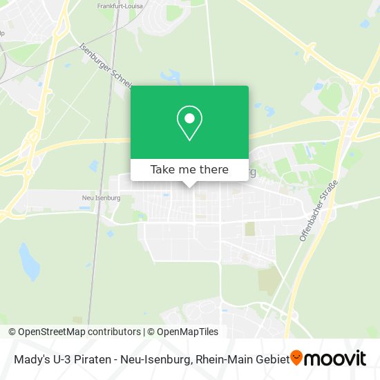 Mady's U-3 Piraten - Neu-Isenburg map