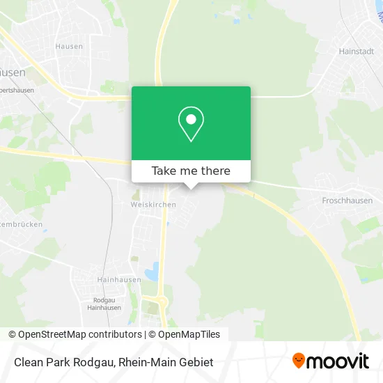 Карта Clean Park Rodgau
