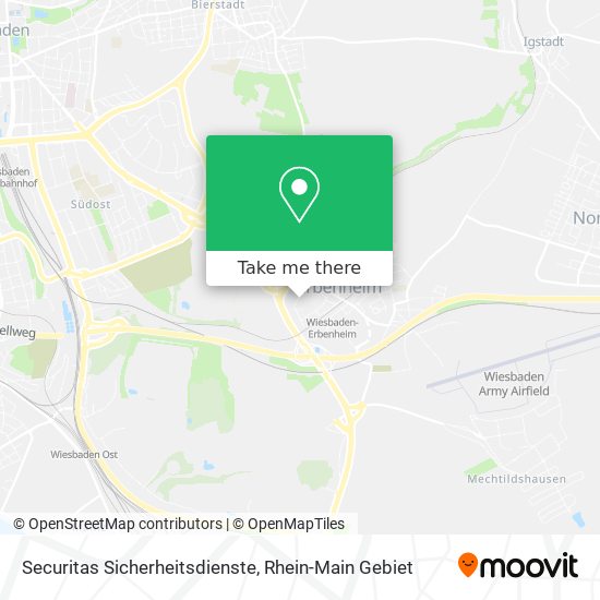 Securitas Sicherheitsdienste map